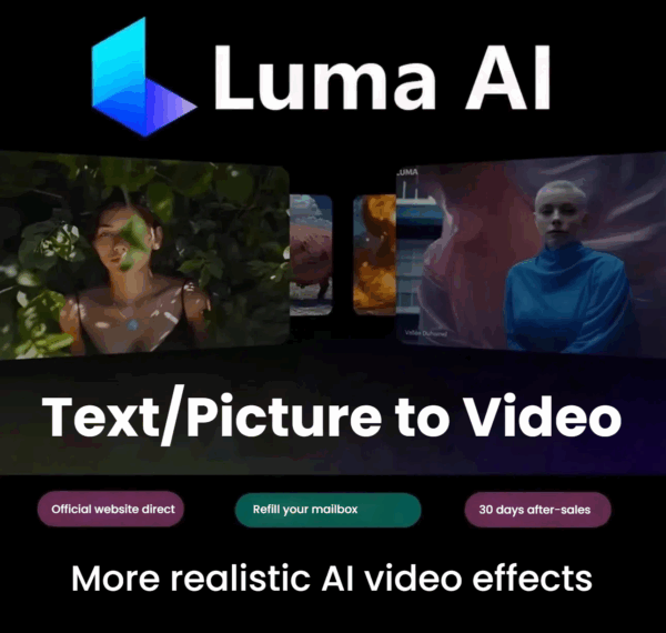 Luma ai official membership subscription